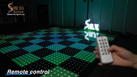 Newest Waterproof Led Dance Floor For Holiday Party Wedding Club Stage