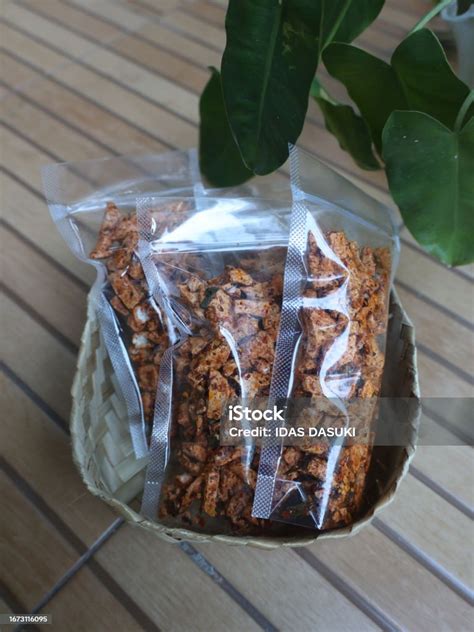 Closeup Photo Of Traditional Indonesian Food Called Bakso Goreng Or