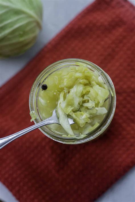 Fermented Cabbage (Sauerkraut) | Hilda's Kitchen Blog