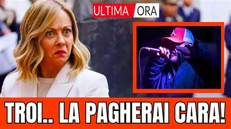 GIORGIA MELONI MINACCIATA DAL RAPPER GENNARONE DOPO LA RICHIESTA DI