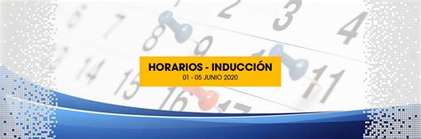 Horariosinduccion Unidad Educativa Cristo Rey