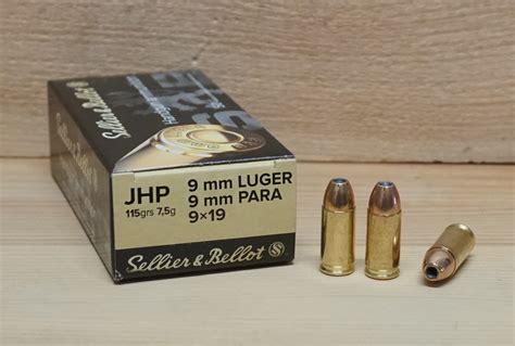 Amunicja Sandb 9 Luger Jhp 75g Magazyn Uzbrojenia