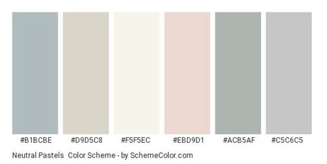 Neutral Pastels Color Scheme