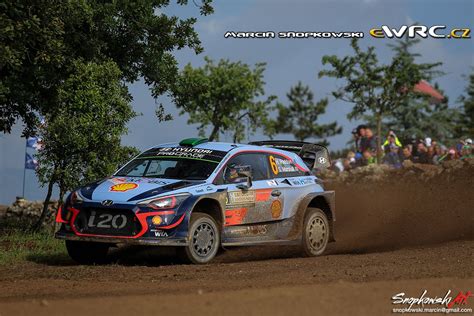 Paddon Hayden Marshall Sebastian Hyundai I20 Coupe WRC Rally