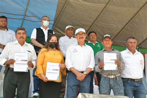 Entregan 1500 Títulos De Propiedad Rural A Productores Agrarios De