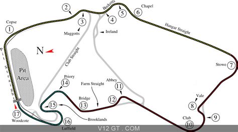 Circuit De Silverstone Guide Circuits Gt Guide V Gt L Motion