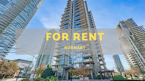 For Rent Furnished Spacious 2br 2ba Condo At Vantage Brentwood Burnaby 【出租】本拿比含家具2房公寓 溫哥華出租