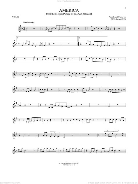 America Sheet Music For Violin Solo Pdf Interactive