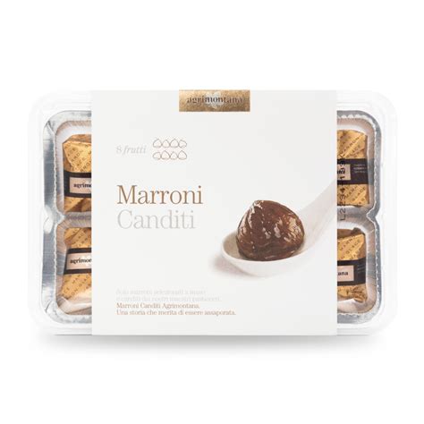 Marroni Canditi Stagnolati Azienda Agrimontana Spa