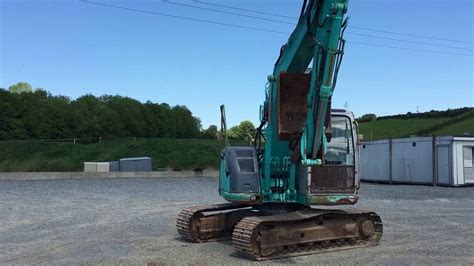 KOBELCO 115SR 12 TON ZERO TAIL SWING EXCAVATOR YouTube