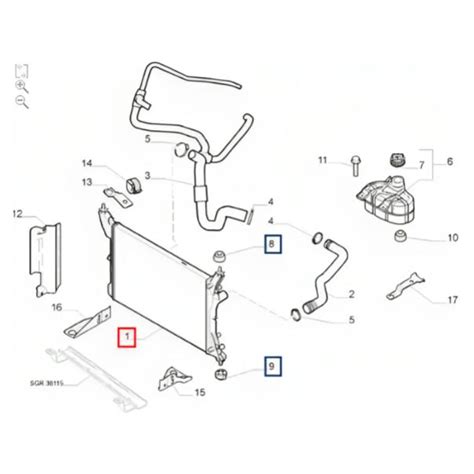 Radiador Gua V Fiat Punto Original Autorizada Pecas