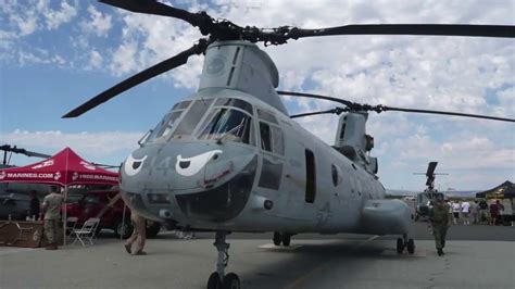 Boeing Ch 46e Sea Knight Youtube