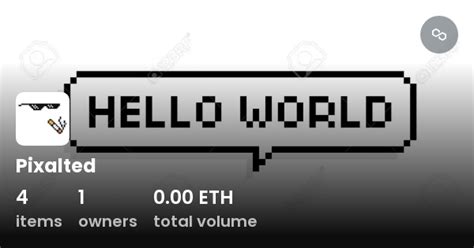 Pixalted Collection Opensea