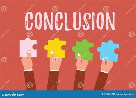 Decision Or Conclusion Symbol Businessman Turns Wooden Cubes And