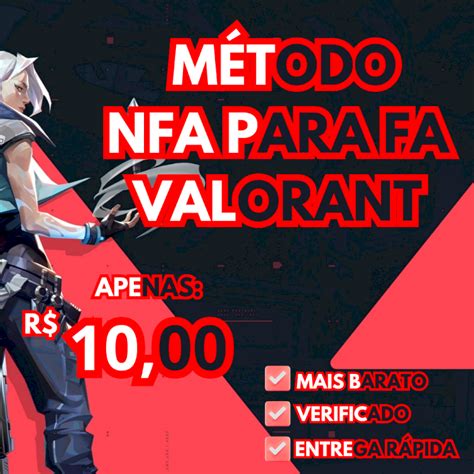 Desapego Games Valorant MAIS VENDIDO MÉTODO NFA PARA FA VALORANT