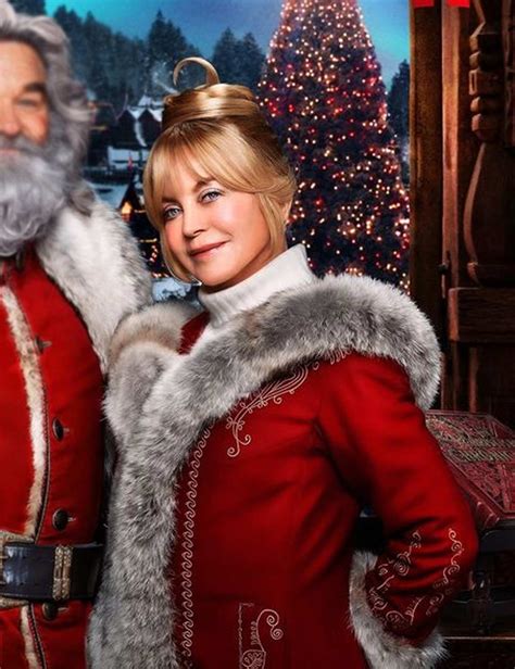 The Christmas Chronicles 2 Goldie Hawn Coat | Mrs. Claus Coat