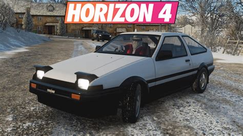 Forza Horizon 4 TOYOTA TRUENO AE86 YouTube