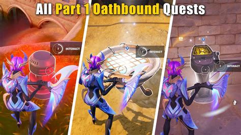 Complete Oathbound Part 1 Quests Guide Fortnite Chapter 4 Season 1