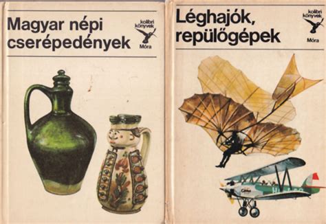 Libri Antikvár Könyv 4 db Kolibri könyv Léghajók repülőgépek