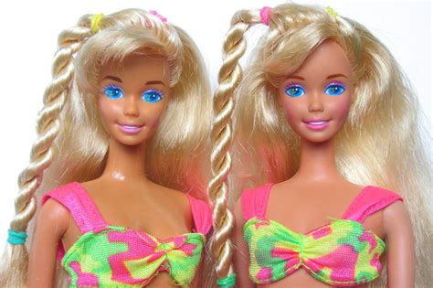 Hawaiian Fun Barbie 1990 Comparison From Left Malaysia Br… Flickr