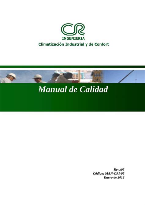 Pdf Man Cri Manual De Calidad Pdf Filemanual De Calidad