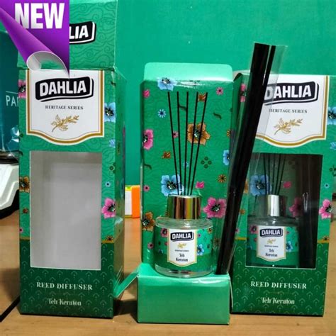 Jual Dahlia Reed Diffuser Alat Refill Teh Keraton Pengharum Ruangan