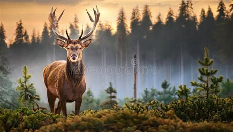 Devastated Deforestation a Deers Fate Amidst Vanishing Wilderness ...