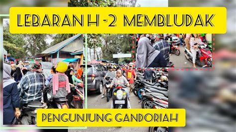 Membludak Pengunjung H Lebaran Di Pantai Gandoriah Youtube