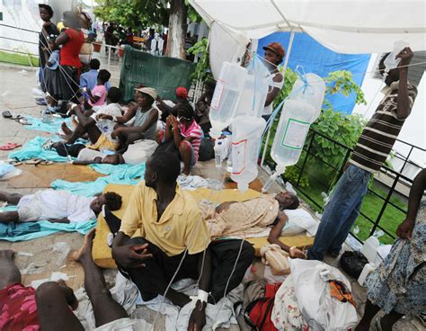 The Frame Cholera Epidemic Hits Haiti