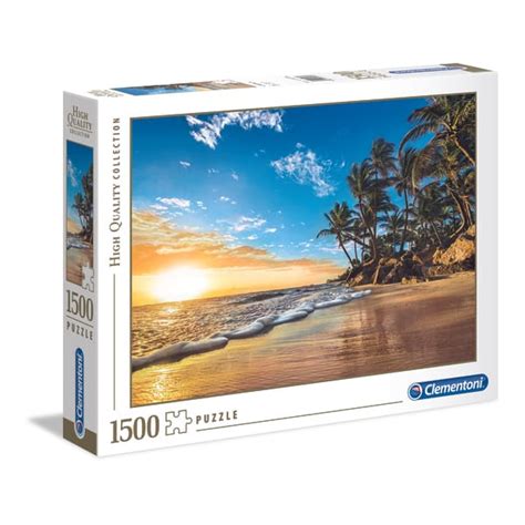 Puzzle Pi Ces Plage Paradisiaque Clementoni King Jouet Puzzle