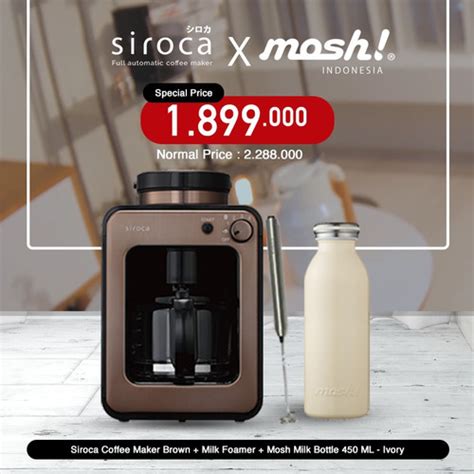 Promo Siroca Fully Automatic Coffee Maker Mesin Alat Pembuat Kopi Cicil