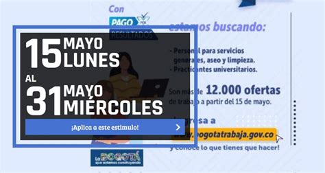 ¡hay Más De 12 Mil Ofertas De Empleo En Bogotá Consulta Requisitos Y Aplica Humana Radio