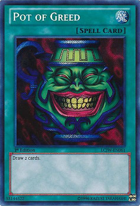 Yugioh Legendary Collection 4 Joeys World Single Card Secret Rare Pot