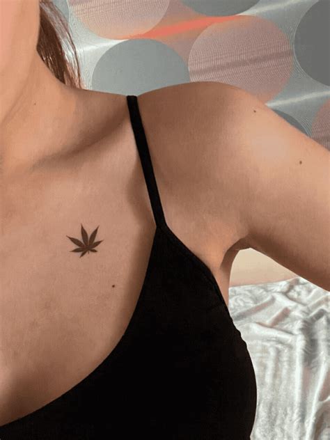 Top 100 Simple Weed Tattoos Spcminer