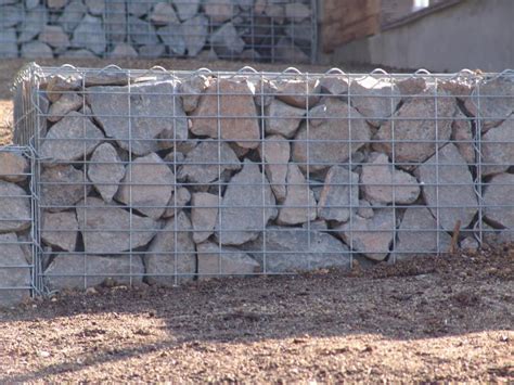 Muret En Pierre Gabion Enrochement Vert Parc Cr Ateur De Jardins