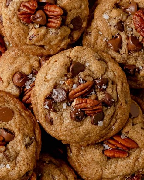 Chocolate Chip Pecan Cookies Olives Thyme Recipe Chocolate Chunk Cookies Chocolate Chip