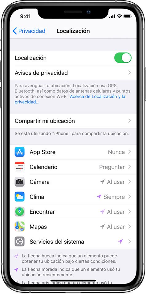 Activar Y Desactivar La Función Localización Y El Gps En Tu Iphone Ipad O Ipod Touch Soporte