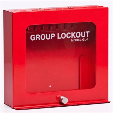 Steel Wall Mounted Or Portable Group Lockout Box Total Lockout