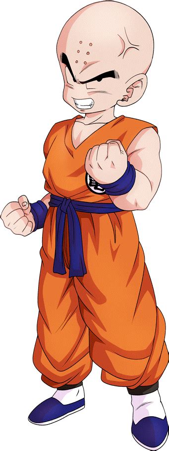 Krillin D B Z Full Stance Png Image