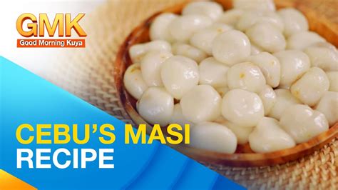 Simple And Easy Cooking Cebus Masi Glutinous Rice Balls Recipe