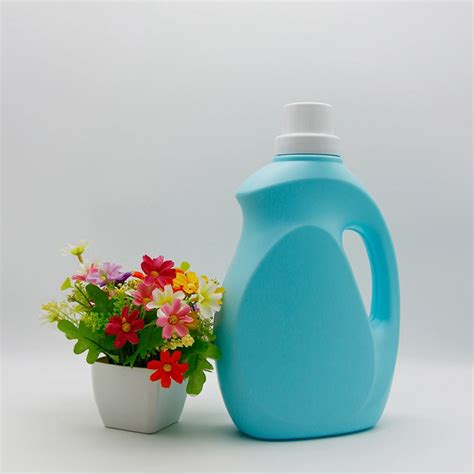 L Hdpe Plastic Liquid Laundry Detergent Bottle With Screw Cap China