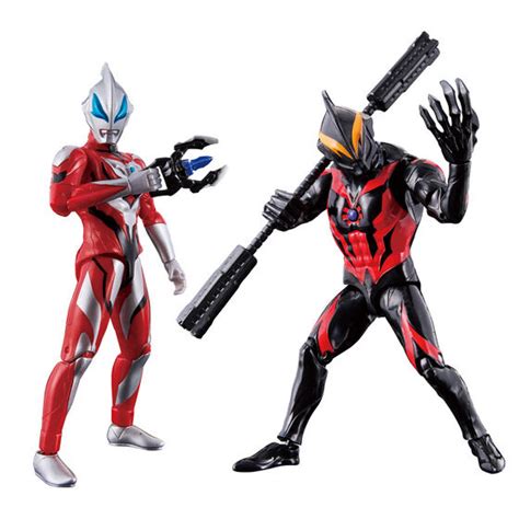 ウルトラアクションフィギュア ウルトラマンジードvsベリアルバトルセット｜ウルトラマンおもちゃウェブ｜バンダイ公式サイト