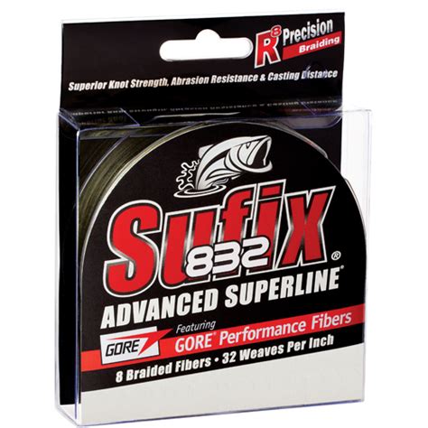 Sufix 832 Braid 80 lb Camo 300 Yards-660-180CA