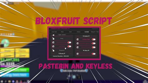 Blox Fruit Pastebin Script AutoFarm Troll Options AutoGetFruit