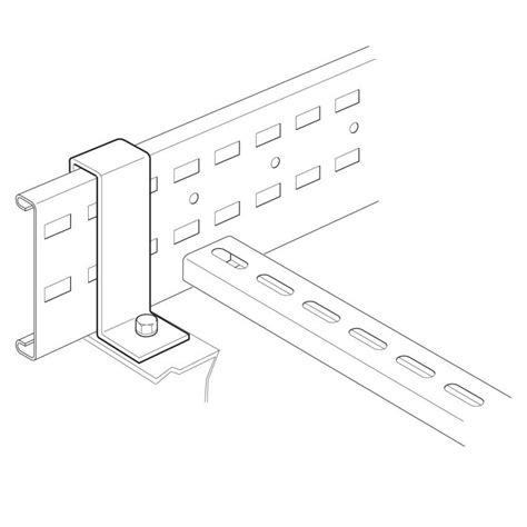 Swifts Extra Heavy Duty Hot Dip Galvanised Steel Cable Ladder Hold Down