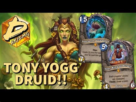 Il druido è ancora più forte di prima TONY YOGG druid HEARTHSTONE