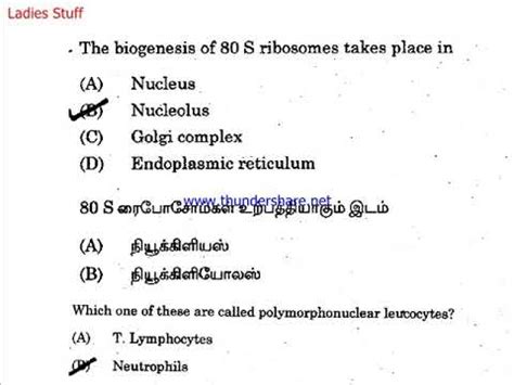 Grade 10 Biology Questions And Answers