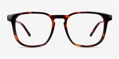 Banyan Square Shiny Tortoise Full Rim Eyeglasses Eyebuydirect