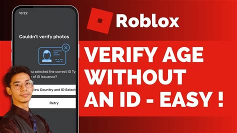 How To Verify Age On Roblox Without Id Youtube