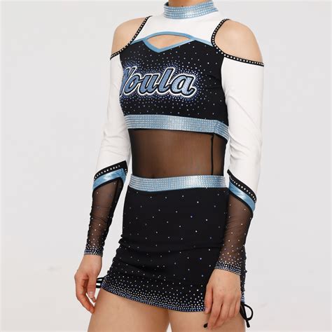 High Neckline Cheer Uniform Ula Cheer Uniforms